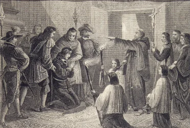 Exorzismus von Carlos II. von Spanien (1665-1700) ca. 1698